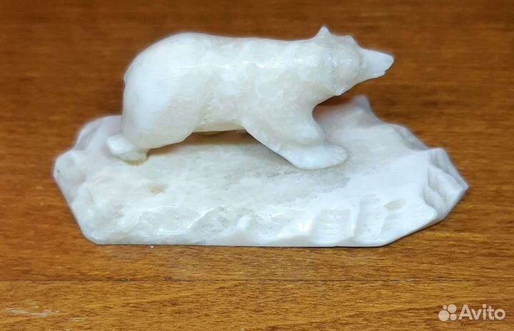 Мишка на льдине,кост,ссср