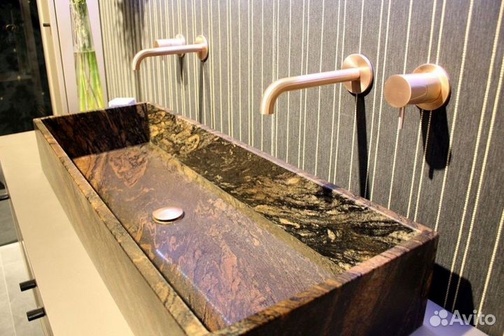 Столешницы для ванной из кварцевого агломерата