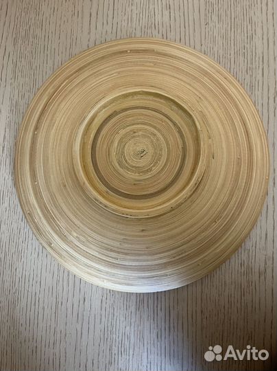 Деревянное блюдо IKEA