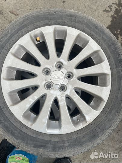 Литые диски r16 Subaru impreza GH