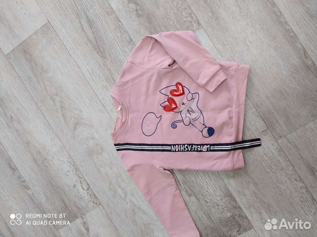 Свитшот для девочки 122