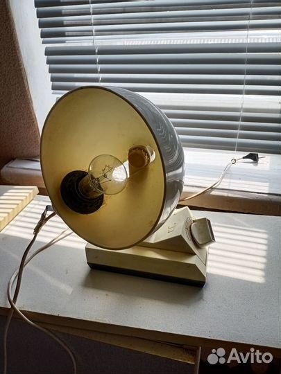 Лампа настольная СССР раритет