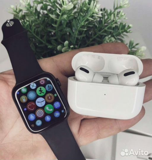 Набор Airpods Pro+Apple Watch 7