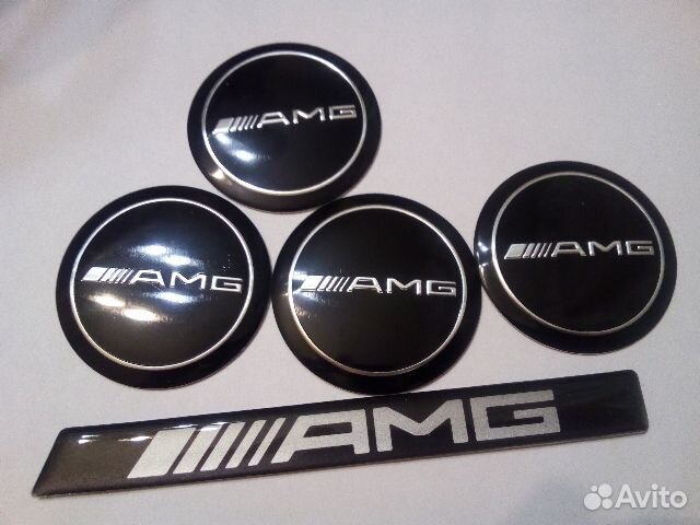 Колпачки заглушки в диски AMG 60мм