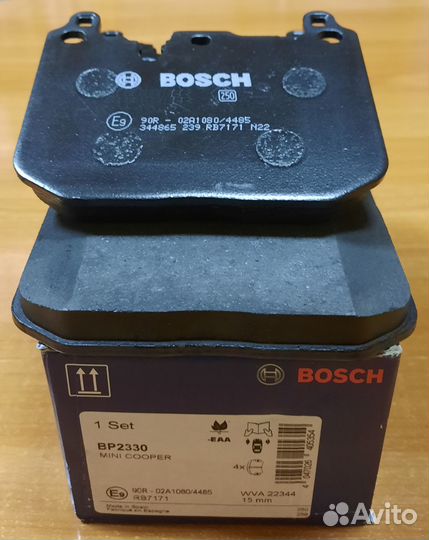 Колодки Mini F54-55-56-57/F60, bmw F39/F48 M-sport