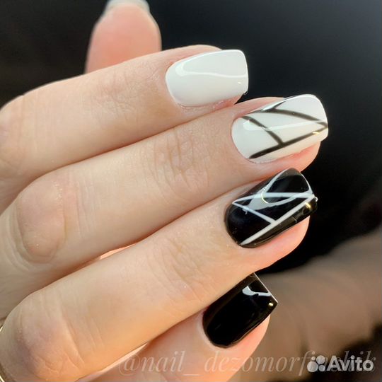 Маникюр с покрытием гель-лаком