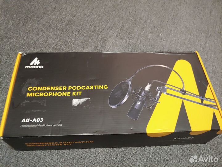 Новый конденсаторный микрофон Maono AU-A03