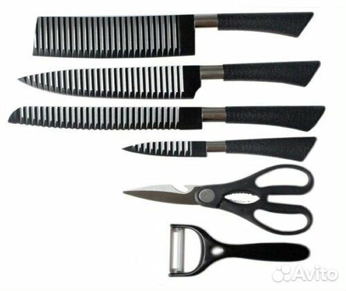 Набор кухонных ножей из нержавеющей стали