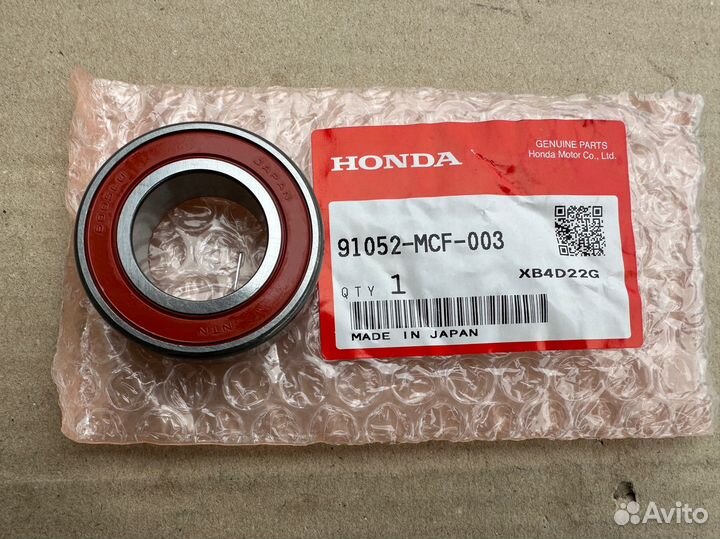 Подшипник Honda 91052MCF003
