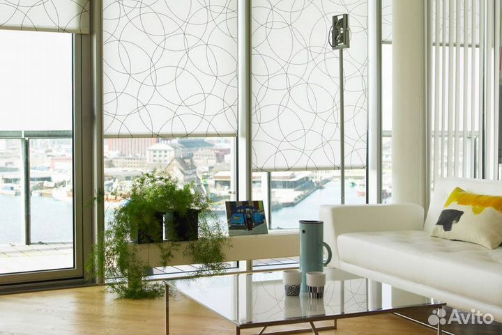 Шторы на заказ / рулонные шторы / блэкаут