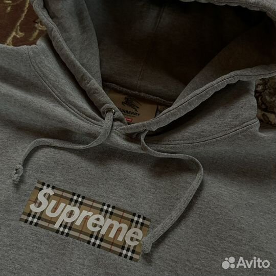 Supreme burberry box logo оригинал