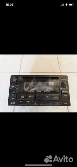 Штатная магнитола на subaru forester