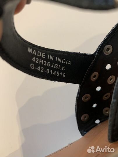 Сандалии кожаные topshop