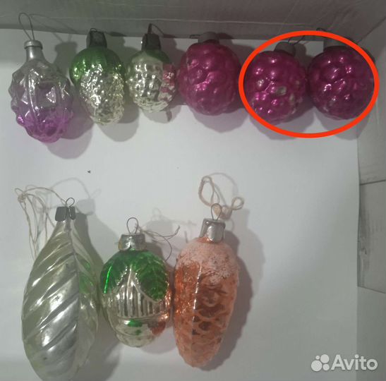 Ёлочные игрушки СССР