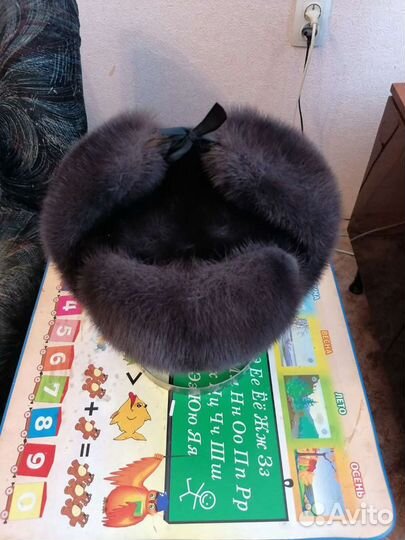 Мужская норковая шапка