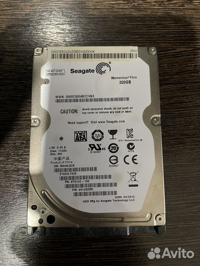Жесткий диск Seagate 320 гб