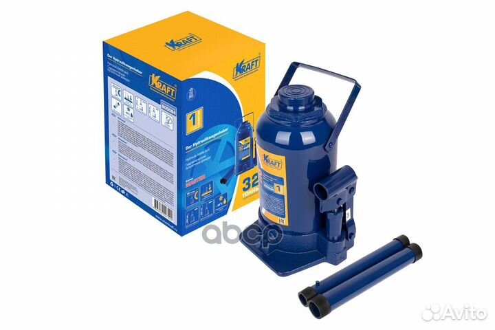 Домкрат бутылочный Master KT 800084 Kraft