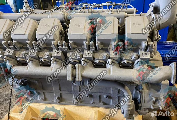 Двигатель ямз 240 бм 2 М 2 V12 трактор К-701 -28.3