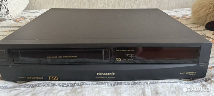 Видеомагнитофон panasonic hi fi стерео F55