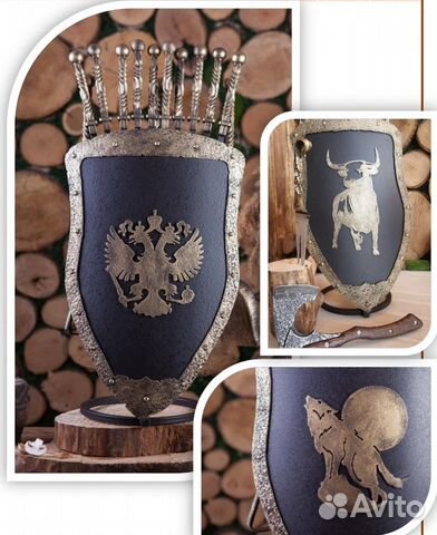 Набор шампуров с подставкой для настоящих мужчин