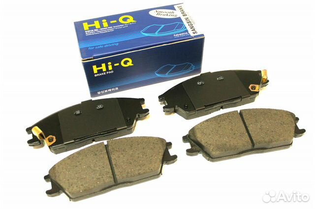 Колодки тормозные передние Хендай accent