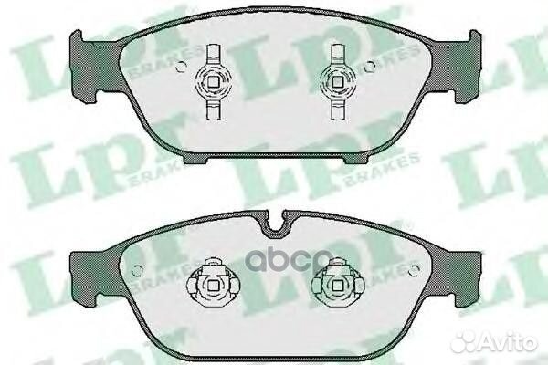 05P1743 Колодки тормозные audi A6 11-18/A8 3.0