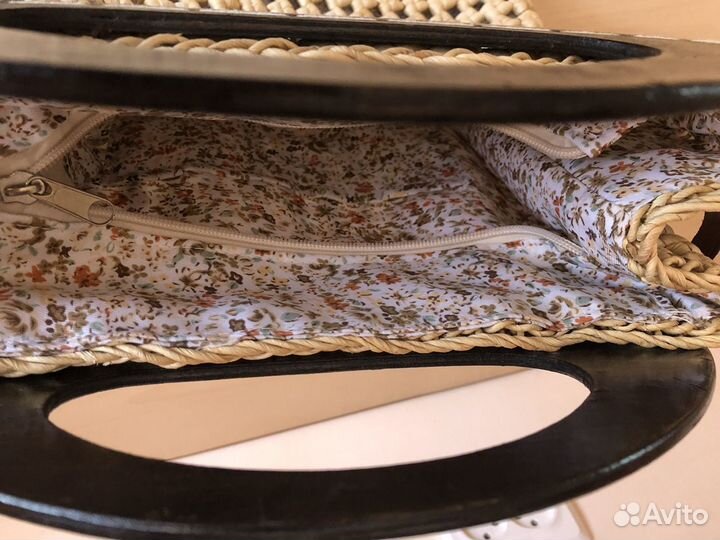 Cумка новая Vide из натуральной соломки