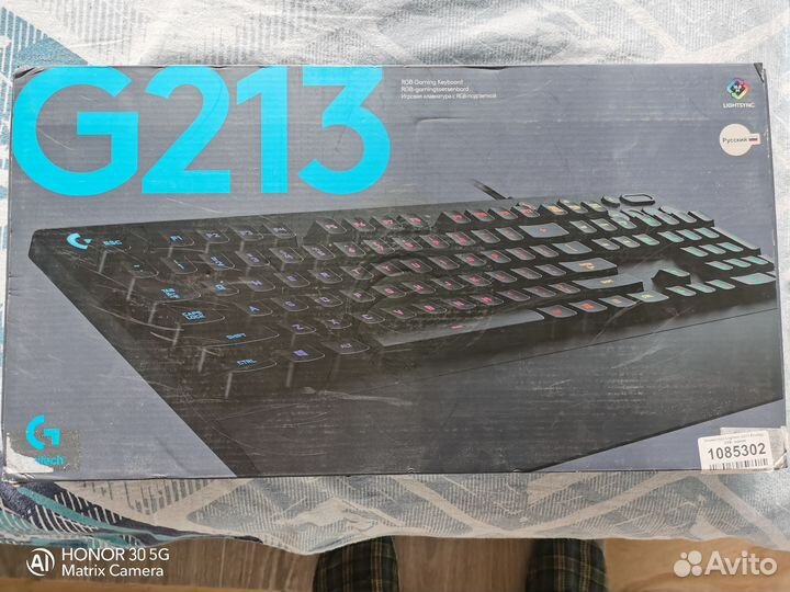 Игровая клавиатура logitech g 213 prodigy