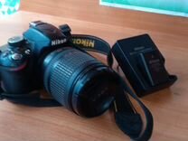 Фотоаппарат Nikon d3200, объектив Nikon dx 18-105