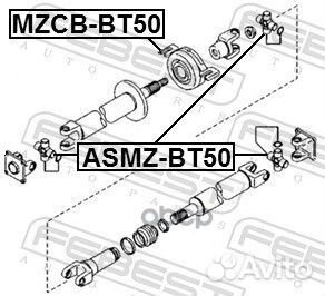 Крестовина карданной передачи mazda BT-50 UN