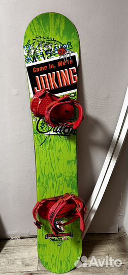 Сноуборд Ride Crush 152 с креплениями Ride VXN