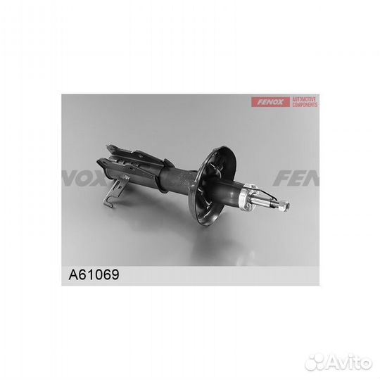 Амортизатор opel astra J 10- пер.прав.газ