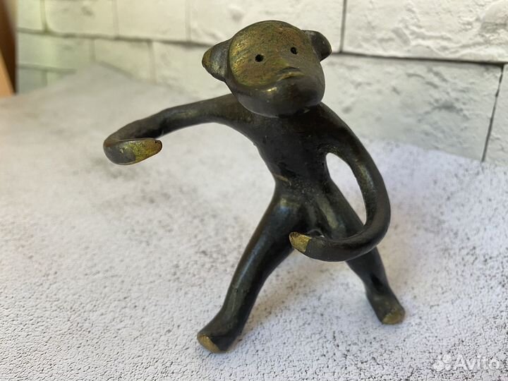 Обезьянка латунь