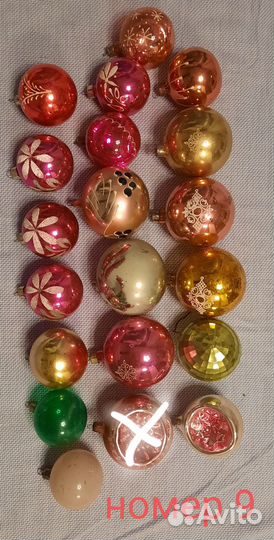 Елочные игрушки СССР