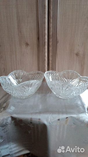 Ваза хрустальная