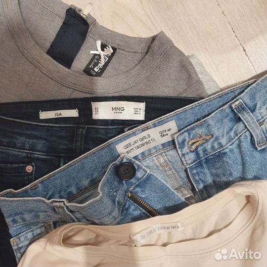 Вещи пакетом на девочку 158