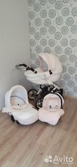 Коляска 3 в 1 бу