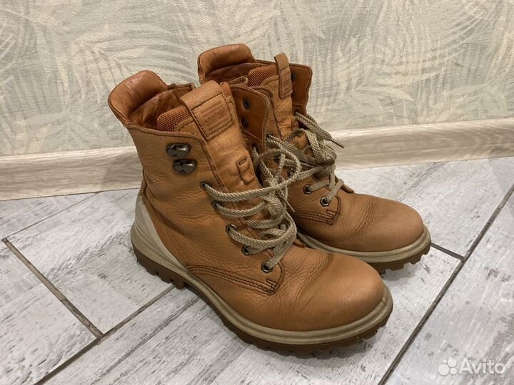 Ботинки женские кожаные ecco 37