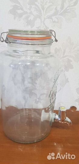 Банка 5 литров Диспенсер