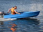 Алюминиевая весельно-моторная лодка 36кг объявление продам
