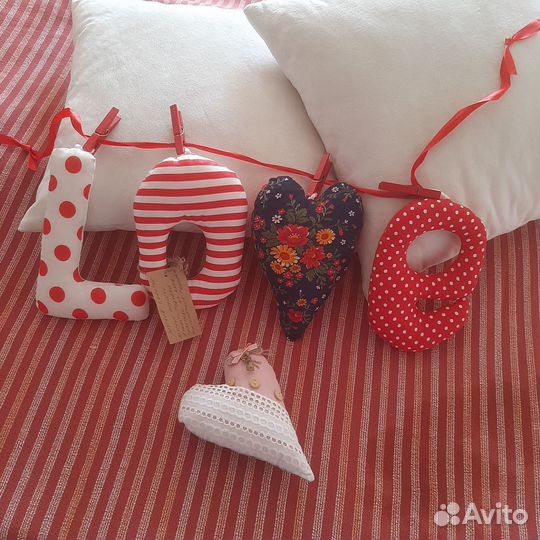 Гирлянда интерьерная текстильная