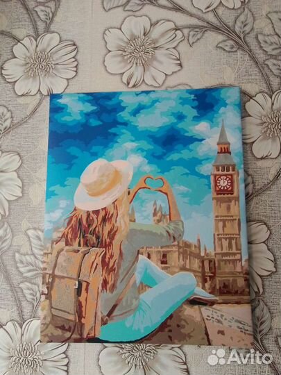 Готовая картина по номерам