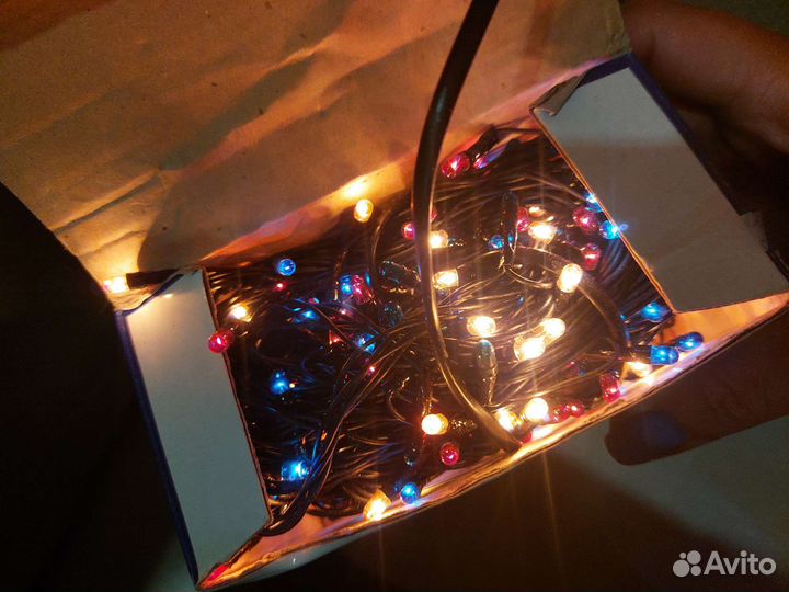 Новогодняя гирлянда 360 лампочек 15 м