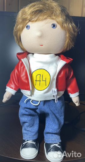 Текстильная интерьерная кукла