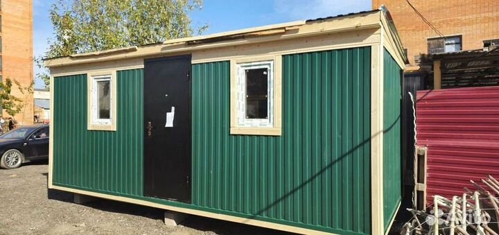 Бытовка вагончик из дерева