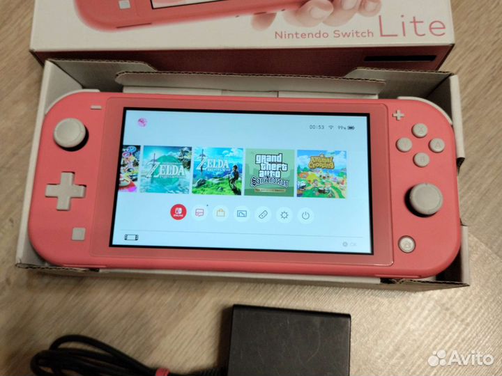Nintendo switch lite прошитая