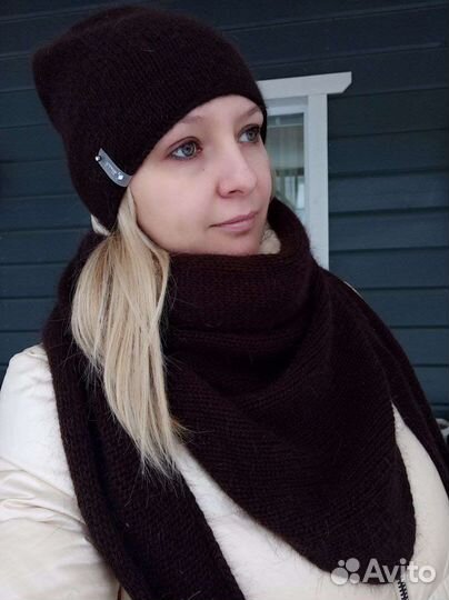 Бактус(платок) из пуха норки