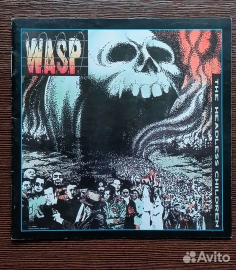Буклет CD wasp The headless children