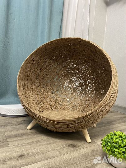 Лежанка домик для маленьких собаки кошек