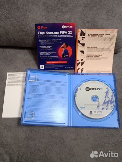 Игровой диск для ps5 FIFA 22
